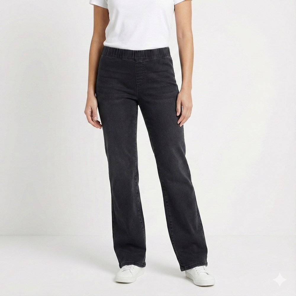 Soft Surroundings Tall TL Pull On Stretch Pants Elastic Waist